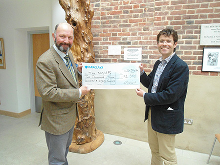 Tom Butler raising money for charity